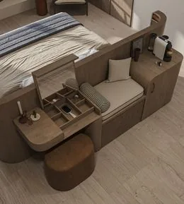 Vestidor con tocador